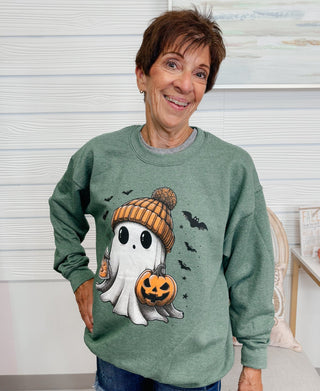 Bougie Ghost Sweatshirt - Bray and Em Boutique