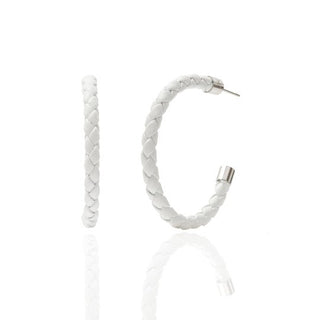Braided Hoop Earrings - Bray and Em Boutique