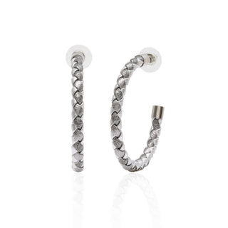 Braided Hoop Earrings - Bray and Em Boutique