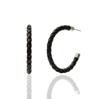 Braided Hoop Earrings - Bray and Em Boutique