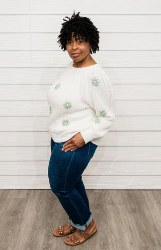 Breezy Dreams Floral Sweater - Bray and Em Boutique