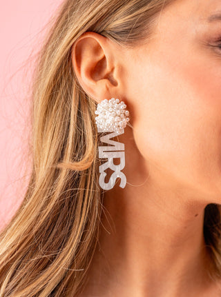 Bridal Beaded Earrings - Bray and Em Boutique