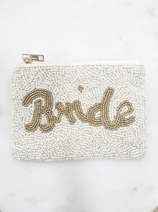 Bride Beaded Coin Purse - Bray and Em Boutique