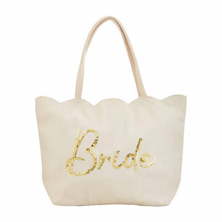 Bride Scallop Tote - Bray and Em Boutique