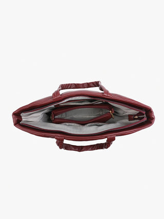 Brinley Quilted Chevron Tote - Bray and Em Boutique