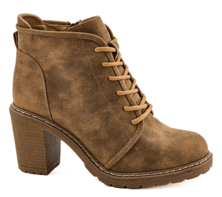 Broomstick Lace Up Bootie - Bray and Em Boutique