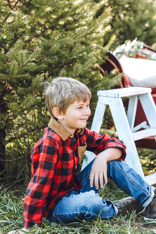 Buffalo Plaid Shacket - Bray and Em Boutique