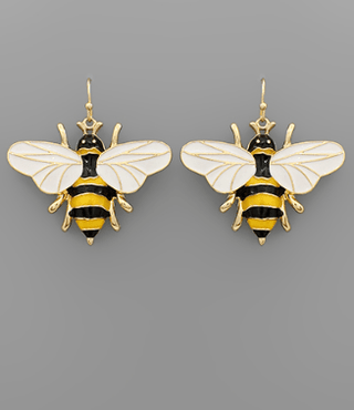 Buzzy Bee Earrings - Bray and Em Boutique