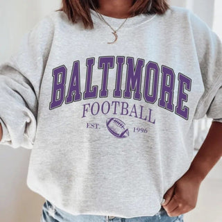 PREORDER: Baltimore Football Crewneck