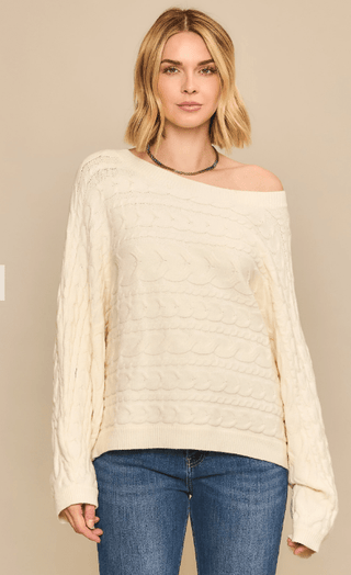 Cable Me Cozy Sweater - Bray and Em Boutique