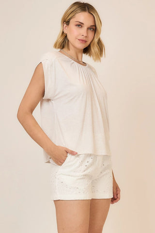 Caprice Ruched Top - Bray and Em Boutique