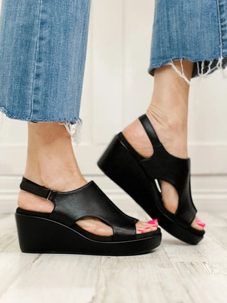 Carley Wedge - Black All - Bray and Em Boutique