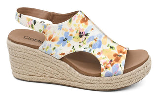 Carley Wedge - Natural Mini Floral Jute - Bray and Em Boutique