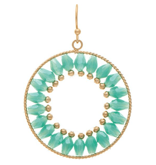 Carnival Sparkle Hoop Earrings - Bray and Em Boutique