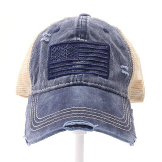 CC Beanie Flag Embroidered Hat - Bray and Em Boutique