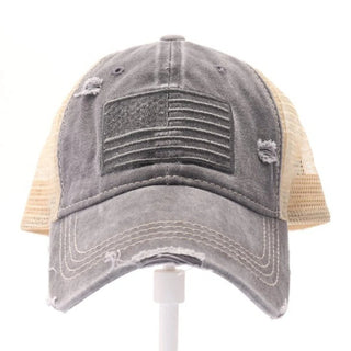 CC Beanie Flag Embroidered Hat - Bray and Em Boutique