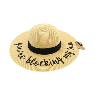CC Beanie Script Sun Hat - Bray and Em Boutique