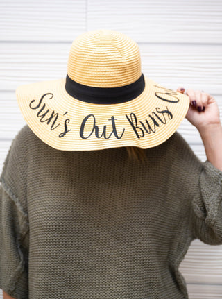 CC Beanie Script Sun Hat - Bray and Em Boutique
