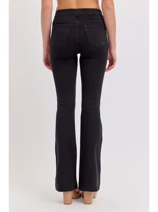Cello MR Crystal Crush Flare Jeggings - Bray and Em Boutique