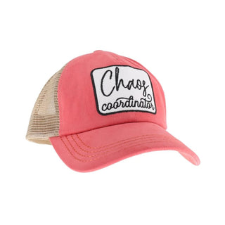 Chaos Coordinator Criss Cross Ball Cap - Bray and Em Boutique