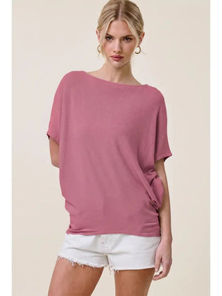 Charlotte Avery: Easy Does It Dolman Top - Bray and Em Boutique