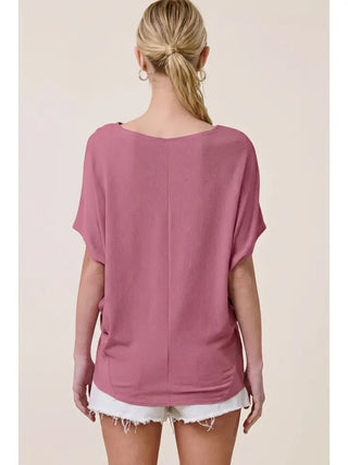 Charlotte Avery: Easy Does It Dolman Top - Bray and Em Boutique