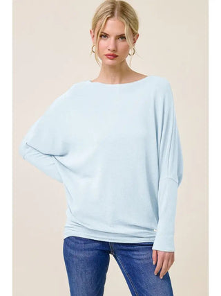 Charlotte Avery: Effortlessly Yours Dolman Top - Bray and Em Boutique