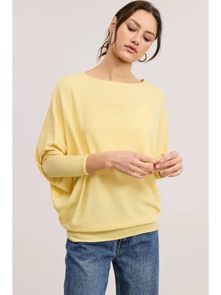 Charlotte Avery: Effortlessly Yours Dolman Top - Bray and Em Boutique