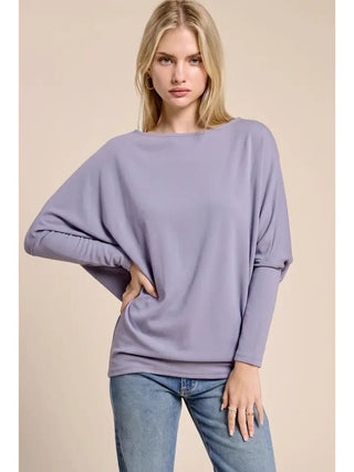Charlotte Avery: Effortlessly Yours Dolman Top - Bray and Em Boutique