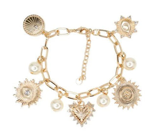 Charming Looks Charm Bracelet - Bray and Em Boutique