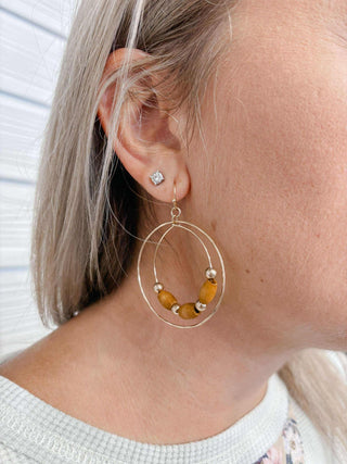 Check Your Vibe Double Hoop Earrings - Bray and Em Boutique