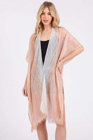 Chic Factor Stripe Kimono - Bray and Em Boutique