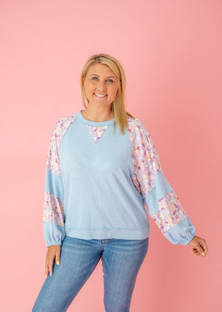Chic Style Floral Top - Bray and Em Boutique