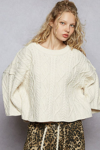 Chill Mode Cable Knit Top - Bray and Em Boutique
