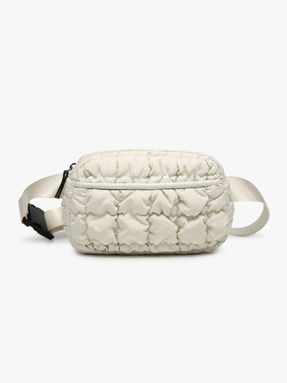 Chrissy Quilted Puffy Belt Bag - Bray and Em Boutique