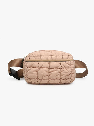 Chrissy Quilted Puffy Belt Bag - Bray and Em Boutique