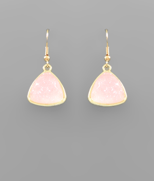 Chunky Acrylic Dangle Earrings - Bray and Em Boutique