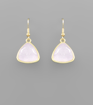 Chunky Acrylic Dangle Earrings - Bray and Em Boutique