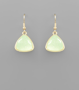 Chunky Acrylic Dangle Earrings - Bray and Em Boutique