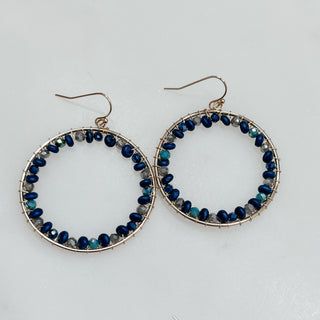 Circle of Bead Earrings - Bray and Em Boutique