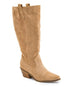 Sand Faux Suede
