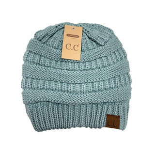 Classic Solid CC Beanie - Bray and Em Boutique