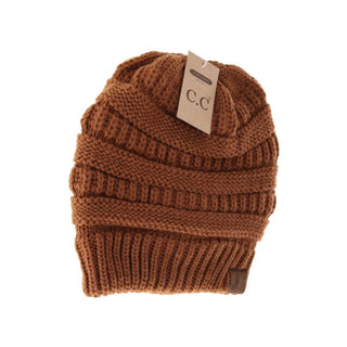 Classic Solid CC Beanie - Bray and Em Boutique
