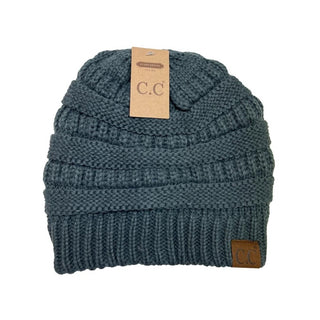 Classic Solid CC Beanie - Bray and Em Boutique