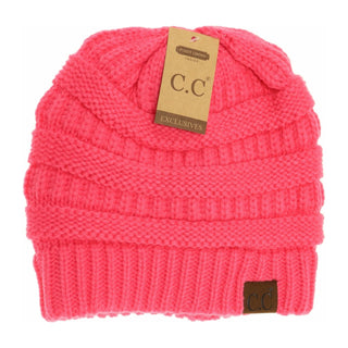 Classic Solid CC Beanie - Bray and Em Boutique
