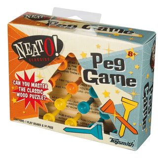 Classic Wooden Peg Game, Travel Size - Bray and Em Boutique