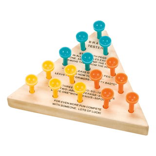 Classic Wooden Peg Game, Travel Size - Bray and Em Boutique
