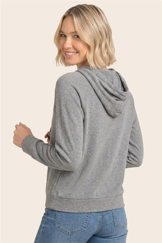 Cloud-Like Comfort Hoodie Top - Bray and Em Boutique