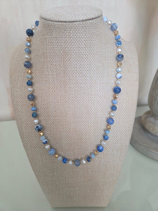 Coastal Confetti Beaded Necklace - Bray and Em Boutique