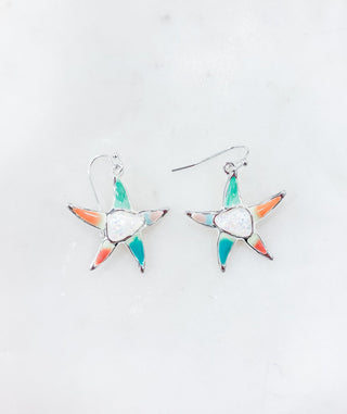 Coastal Vibes Starfish Earrings - Bray and Em Boutique